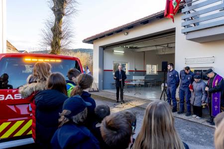 PREDAJA GASILSKEGA VOZILA PGD ZAGORJE 13.3.2024 - Valter Leban-0859
